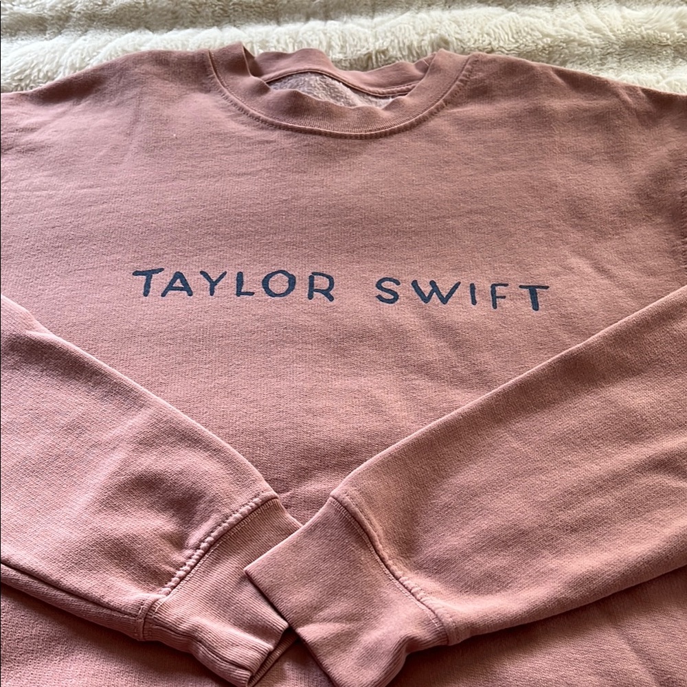 Taylor Swift Pink Sweatshirt